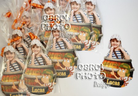 Imã em formato de Barril do Chaves