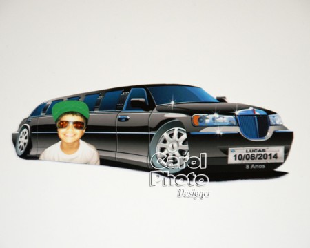 Ímã Em Formato De Limousine